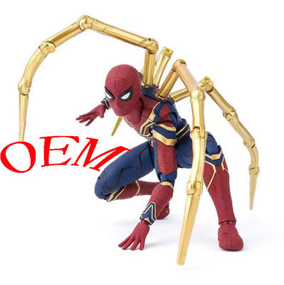Προσαρμοσμένο Spider Man πλαστικό σχήμα δράσης Spider Man συλλεκτικό μοντέλο 15 cm Spider Man μοντέλο σχήμα