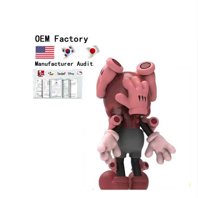 Έφτιαξε μαλακό PVC OEM τέχνη Βινύλιο σχήμα Custom Designer Toy σχήμα