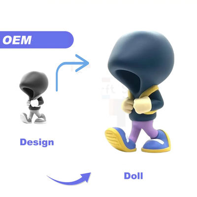 OEM Custom 3D εκτυπωμένες φιγούρες δράσης Βινύλιο PVC Toy Art Figurine Προσαρμόσιμο σχεδιασμό