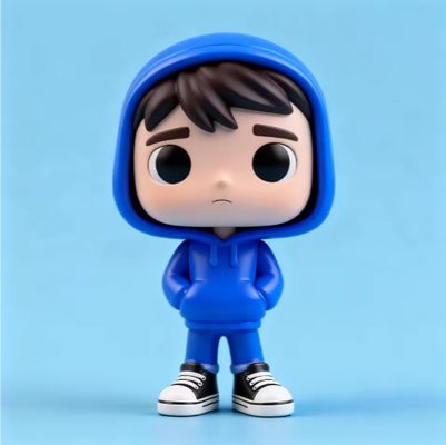 Custom PVC Vinyl Figure with 3D Sculpted Design Premium Soft PVC and Blind Box Packaging
